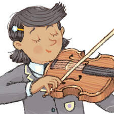 Picture book spot illustrations.