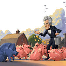 Jackson and pet banks - 8th Grade American History (BJU Press)
