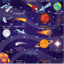 Space game Mat