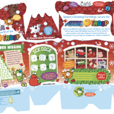 Children's activity box for Asda - I wrote, designed and illustrated the whole package.