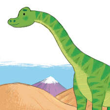 Dippy the dinosaur.