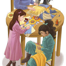 Sunflowers in Skagway