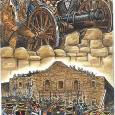 THE ALAMO TEXAS REVOLUTION 1836  AMERICAN HISTORY