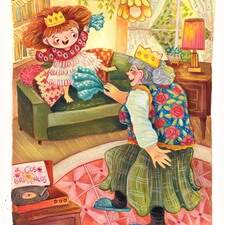 Sunday dance with grandma