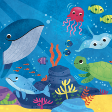 Under the Sea spread for Eco book