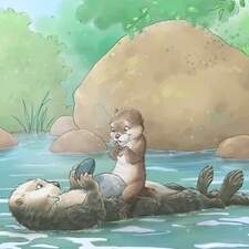 Illustration Tome 02 "La vie secrète des animaux" Editions 3 petits points France 2023