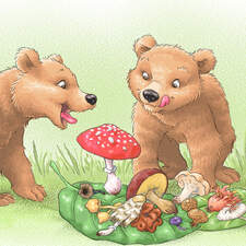 Illustration Tome 01 "La vie secrète des animaux" Editions 3 petits points France 2023