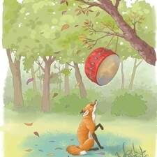 Illustration "Le grand livre des fables Kalila et Dimna" Editions Albouraq 2025