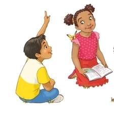 Character design for cover illustrations "Language tree" Macmillan education