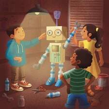 Illustration for a story book