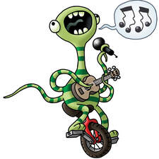 Unused character design for an interactive game.