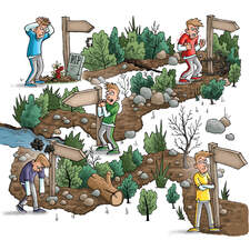 Illustration for an educational textbook.