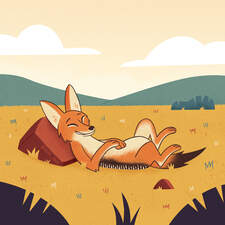 "Clever Jackal Escapes"
African folktale, published by Jolly Learning (UK).