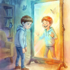 Water color illustration for picture book.