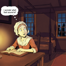 Historical pen and ink illustration for McGraw Hill.