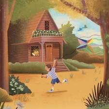 An illustration for I Lend You My Wings, a story about friendship, belonging, and growing up.