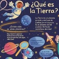 Educational illustration about Earth, space, and early curiosity. 🌍✨