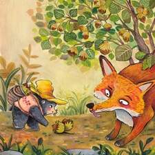 "Under the hazelnut tree"
