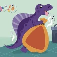 Dino Chores - LittleHippo books
