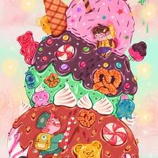 Ice-cream MOUNTAIN