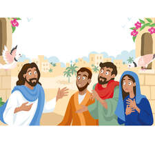 Follow me to Easter, Bible Society