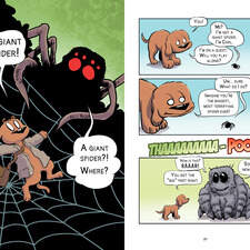 
Interior sequential art for the "Sophie" graphic novel series.
