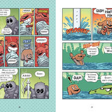 
Interior sequential art for the "Sophie" graphic novel series.
