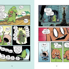 Interior sequential art for the "Sophie" graphic novel series.
