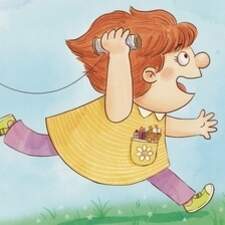 Digital watercolor for children’s book