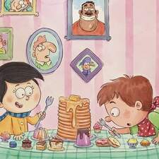 Digital watercolor for children’s books