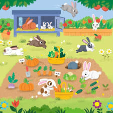 Page from 'Noisy Farm' with AZBooks