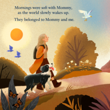The Wonderful World of Ace — A personalised picture book illustrated through Beehive Illustration for a family who were lucky enough to know and love Ace.

Bringing Ace’s story to life was a way of creating somewhere to return to. Somewhere there is still another walk, another adventure, a little more time together. Somewhere a goodbye can wait a little longer.

In memory of a dog who made an ordinary life together extraordinary.